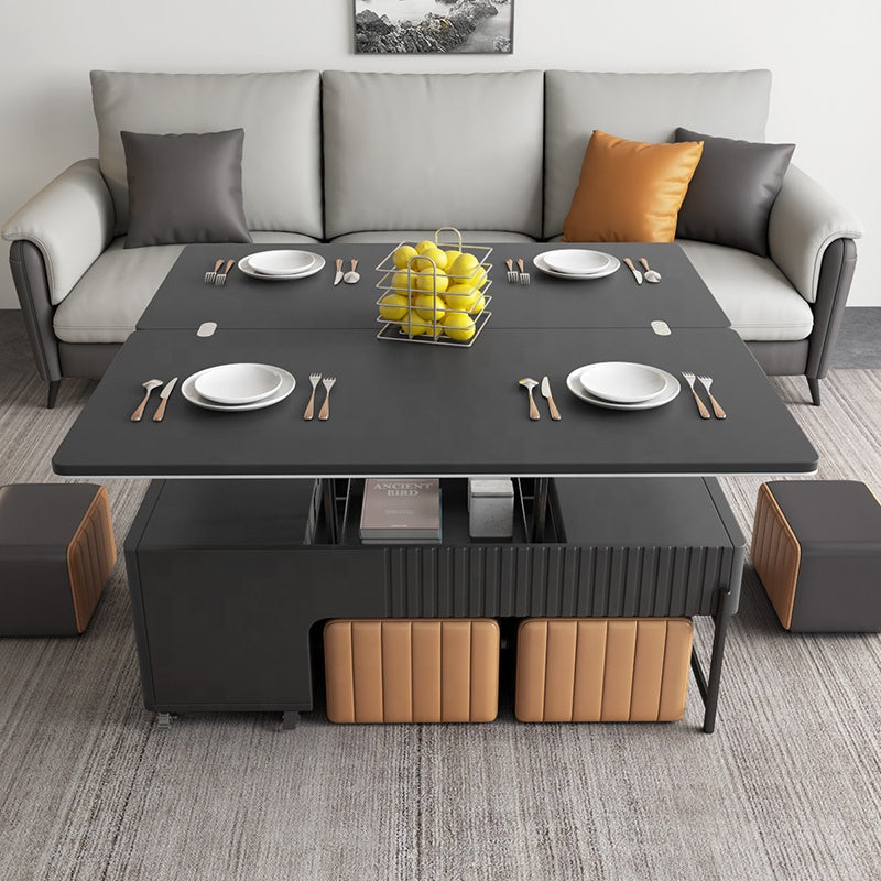 Quartz Graphite Expandable Coffee Table
