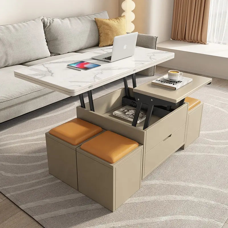 Amber Quartz Expandable Coffee Table – Azure Living