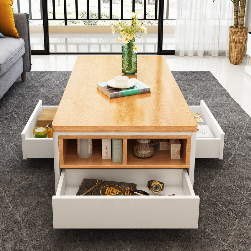 Nordic Oak Expandable Coffee Table